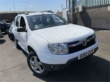 2013 DACIA DUSTER AMBIANCE DCI 110 4X2 WHITE