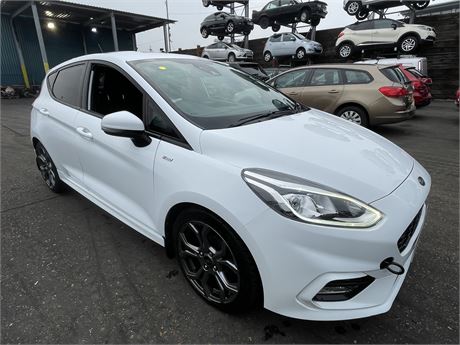 2020 FORD FIESTA ST-LINE EDITION TURBO WHITE 45K MILES