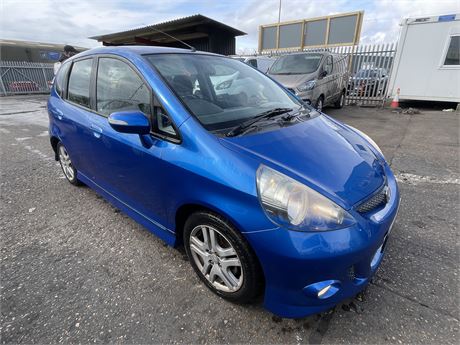 2007 HONDA JAZZ SPORT AUTO BLUE 52K MILES