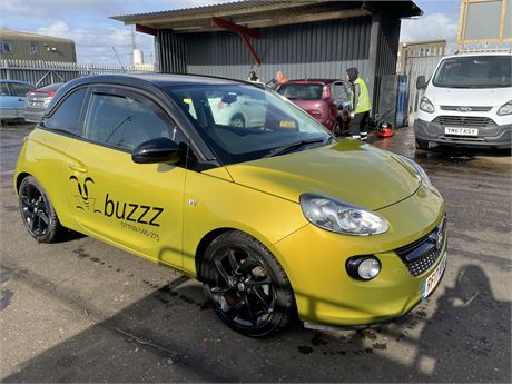 2017 VAUXHALL ADAM ENERGISED GOLD