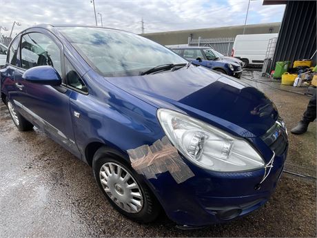2007 VAUXHALL CORSA LIFE AUTO BLUE