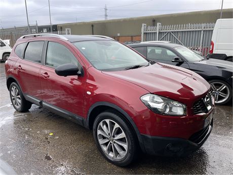 2013 NISSAN QASHQAI TEKNA +2 DCI RED