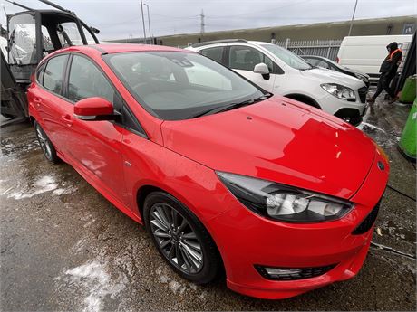 2017 FORD FOCUS ST-LINE RED 62K MILES