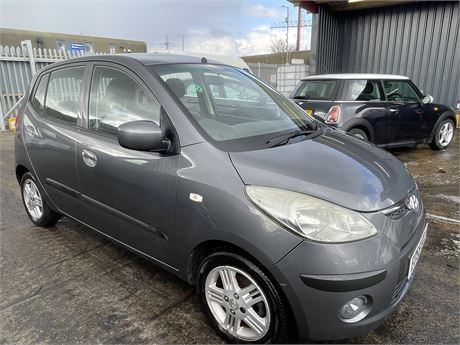 2009 HYUNDAI I10 COMFORT GREY 72K MILES
