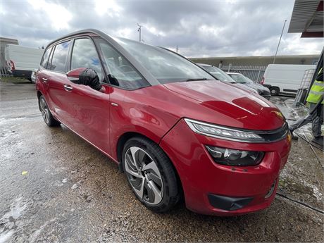 2014 CITROEN C4 GRAND PICASSO EXCL + BLUEHDI RED