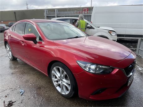 2014 MAZDA 6 SPORT NAV D RED