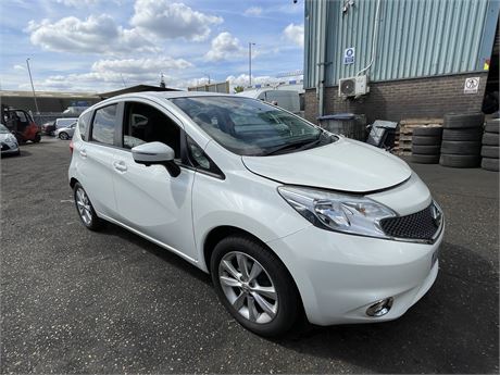 2014 NISSAN NOTE TEKNA DIG-S AUTO WHITE