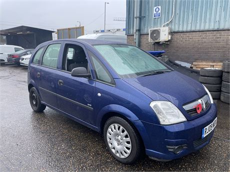 2009 VAUXHALL MERIVA LIFE TWINPORT BLUE