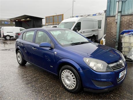2009 VAUXHALL ASTRA LIFE AC AUTO BLUE