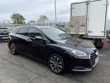 2018 HYUNDAI I40 SE NAV CRDI BLUE DRIVE AUTO BLACK