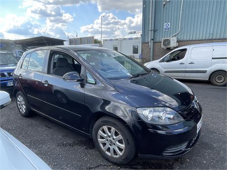 2008 VOLKSWAGEN GOLF PLUS LUNE TSI AUTO BLACK