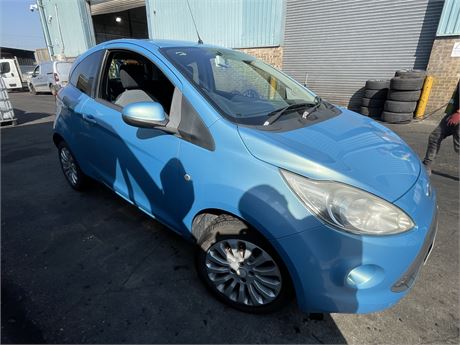 2009 FORD KA ZETEC BLUE