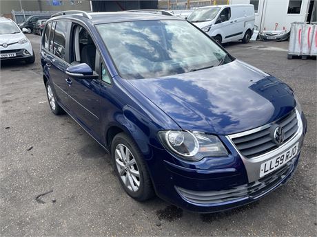 2009 VOLKSWAGEN TOURAN MATCH TSI AUTO BLUE