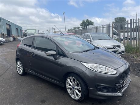 2016 FORD FIESTA ZETEC S GREY