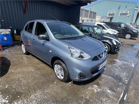 2015 NISSAN MICRA VISIA GREY