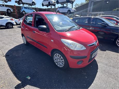 2009 HYUNDAI I10 CLASSIC RED