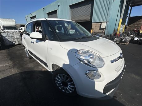 2014 FIAT 500L MPW POP STAR MULTIJET WHITE