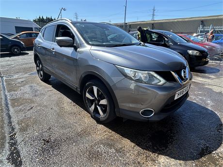 2016 NISSAN QASHQAI N-CONNECTA GREY