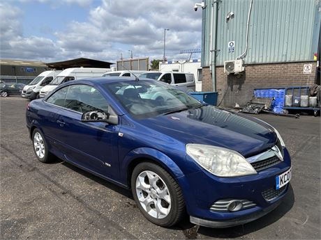 2007 VAUXHALL ASTRA TWIN TOP DESIGN BLUE