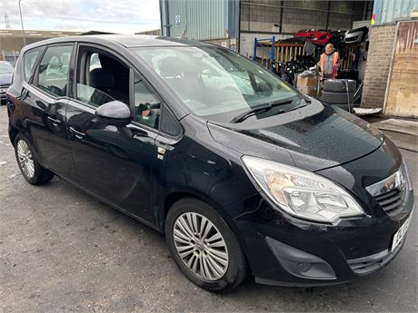 2011 VAUXHALL MERIVA EXCITE BLACK