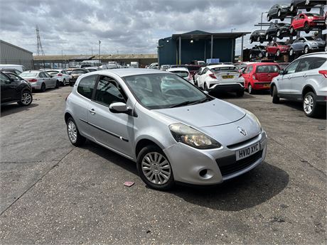 2010 RENAULT CLIO 16V SILVER