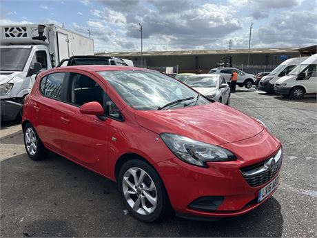 2016 VAUXHALL CORSA STING ECOFLEX RED
