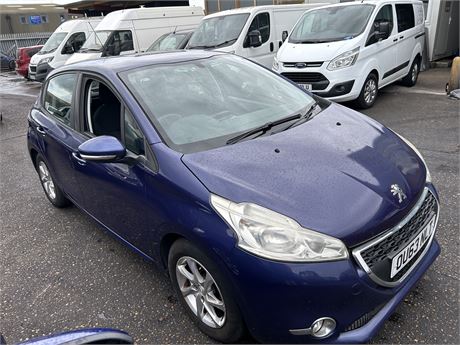 2013 PEUGEOT 208 ACTIVE BLUE