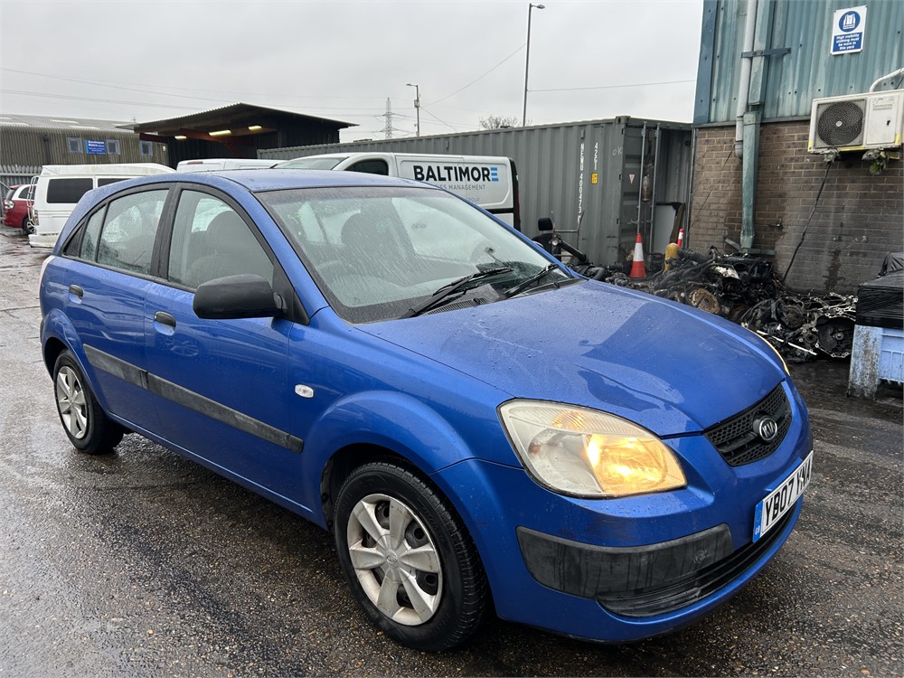 Redcorn Salvage Auctions - 2007 KIA RIO GS BLUE