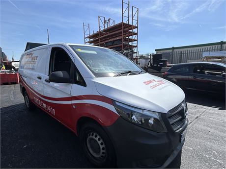 2019 MERCEDES-BENZ VITO 114 CDI BLUETEC RWD SWB S/S WHITE