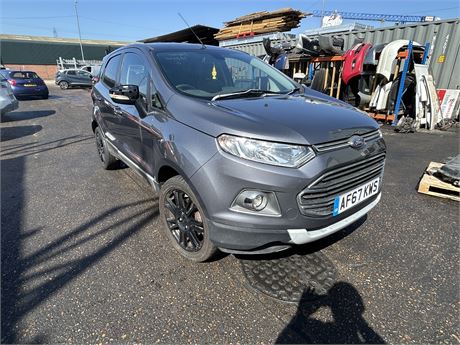 2017 FORD ECOSPORT TITANIUM TDCI 95 GREY