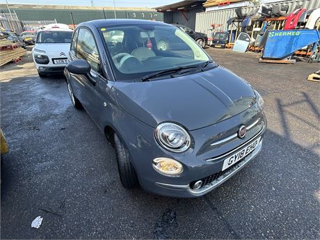 2018 FIAT 500 LOUNGE S/S GREY