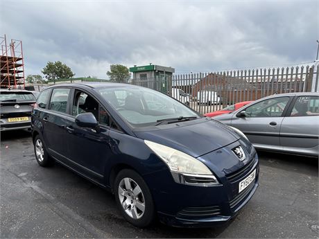 2010 PEUGEOT 5008 ACTIVE VTI 120 BLUE