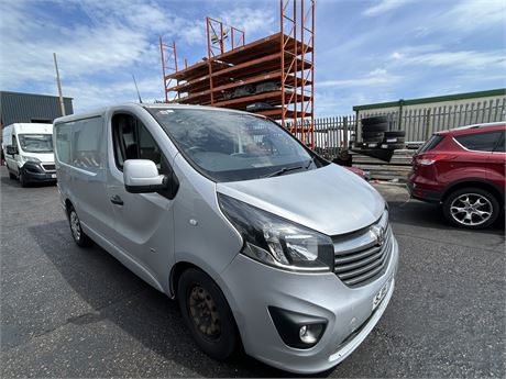 2015 VAUXHALL VIVARO 2700 SPORTIVE CDTI 115 L1H1 SWB EURO5 GREY