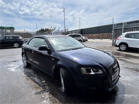 2010 AUDI A3 S LINE TFSI 197 S TRONIC AUTO BLUE