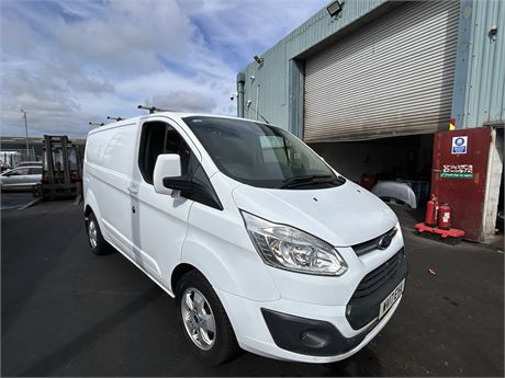 2017 FORD TRANSIT CUSTOM 290 LIMITED TDCI 130 L1H1 SWB OPT S/S WHITE