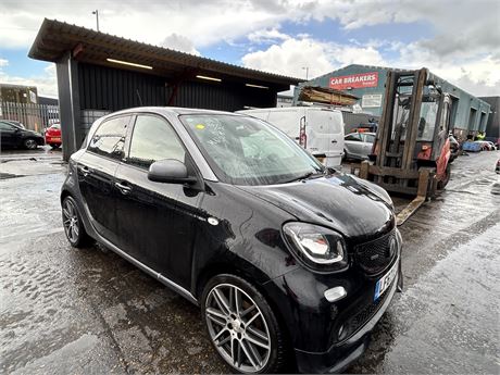2017 SMART FORFOUR BRABUS XCLUSIVE TWINAMIC DUAL CLUTCH AUTO S/S GREY