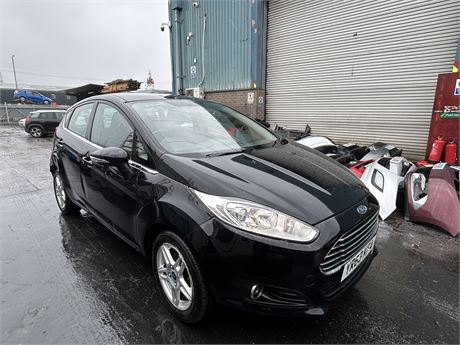 2013 FORD FIESTA ZETEC TDCI 75 BLACK