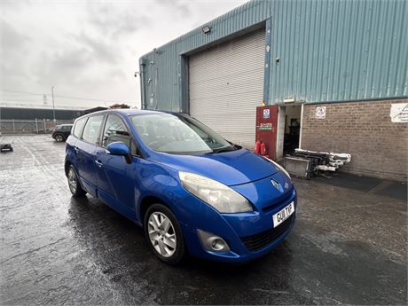 2011 RENAULT GRAND SCENIC EXPRESSION DCI 110 EDC AUTO BLUE