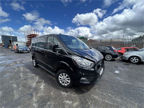 2020 FORD TRANSIT CUSTOM 280 LIMITED EDITION TDCI 130 BLUEHDI L1H1 SWB BLACK