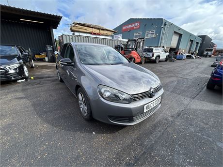 2009 VOLKSWAGEN GOLF S TSI 122 DSG AUTO GREY