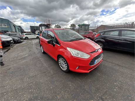 2013 FORD B-MAX TITANIUM TI-VCT 105 POWERSHIFT AUTO RED