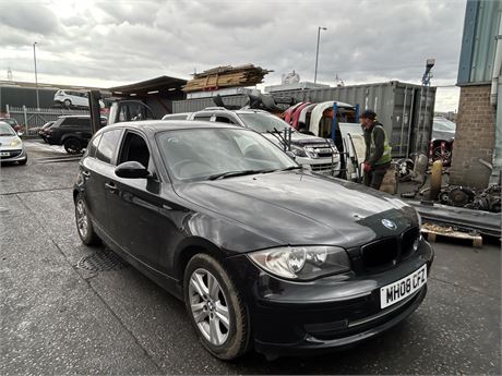 2008 BMW 118 SE STEP AUTO S/S BLACK