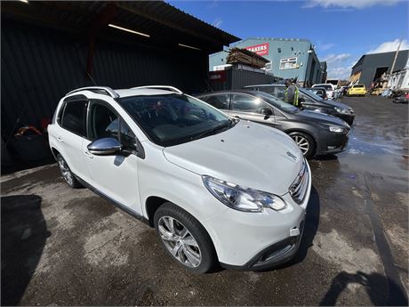 2016 PEUGEOT 2008 ALLURE BLUEHDI 120 DPF S/S WHITE
