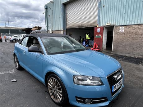 2010 AUDI A3 SPORT TFSI 160 BLUE