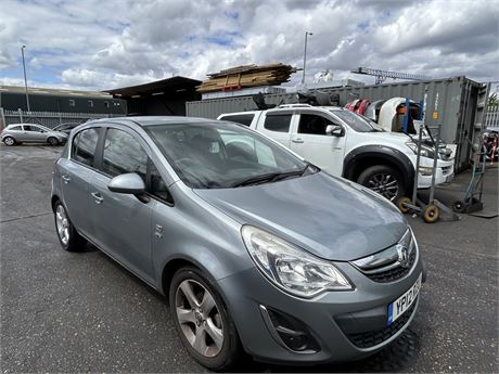 2012 VAUXHALL CORSA SXI AC ECOTEC-4 OPT S/S SILVER