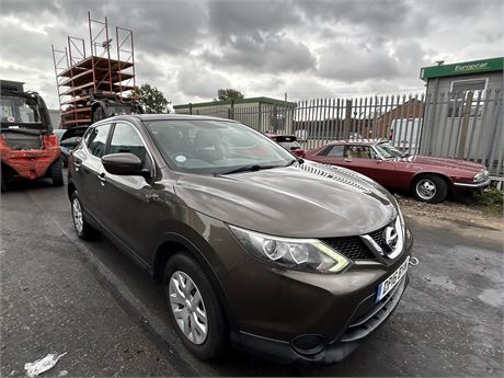 2016 NISSAN QASHQAI VISIA DIG-T S/S BRONZE