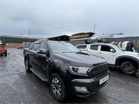 2016 FORD RANGER WILDTRAK TDCI 200 4X4 AUTO BLACK