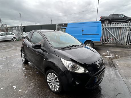 2009 FORD KA ZETEC OPT S/S BLACK