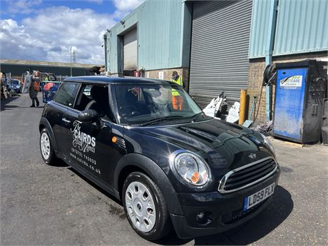 2009 MINI ONE GRAPHITE BLACK