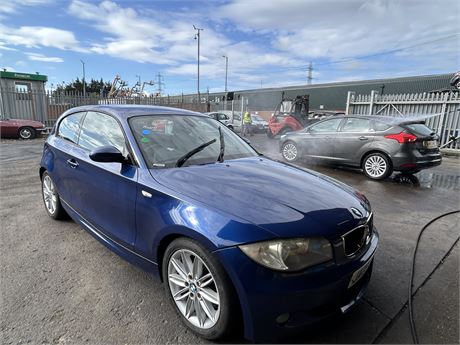 2009 BMW 118I M SPORT S/S BLUE